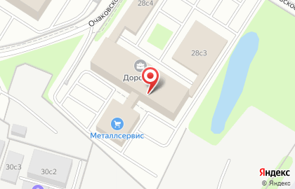 Строительная компания Новый Век в Очаково-Матвеевском на карте