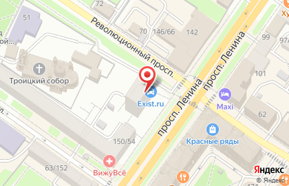 Торгово-производственная компания Veka на проспекте Ленина на карте