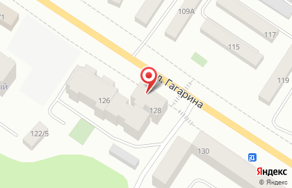 Оценочная компания на улице Гагарина на карте
