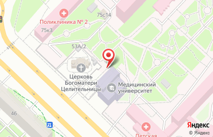 ТюмГМА на улице 50 лет Октября на карте