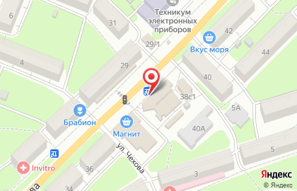 Магазин Пресс-маркет на улице Маршала Жукова на карте