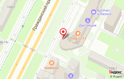 Супермаркет Лента в Санкт-Петербурге на карте