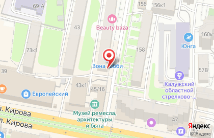 Магазин молочной продукции Нил на улице Суворова на карте