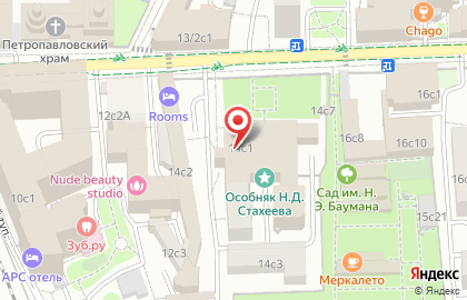 Центральный дом детей железнодорожников, г. Москва на карте