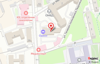 Гостевой дом Орион на карте