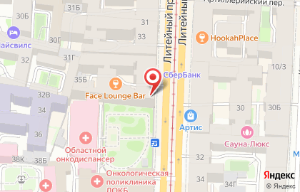 Магазин Семишагофф на Литейном проспекте на карте