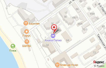 Гостевой дом Анапа-Патио на карте