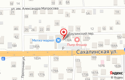 Магазин СахКолор на карте