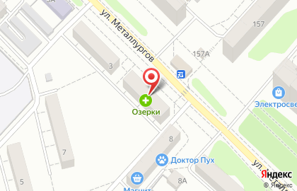 Сервисный центр по ремонту мобильных телефонов и компьютеров на улице Металлургов на карте