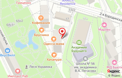Студия наращивания ресниц Okay Wake Up на Украинском бульваре на карте