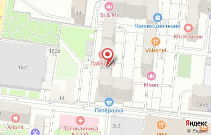 Коворкинг-центр в Москве на карте