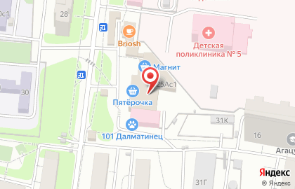 Магазин кондитерских изделий, ИП Гаджиев А.Г. на карте