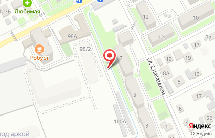 Автостоянка в Ставрополе на карте