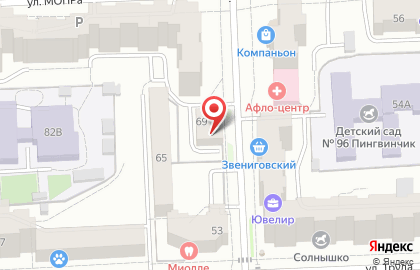 Микрофинансовая организация Ф.Б.Р. на улице Володарского на карте