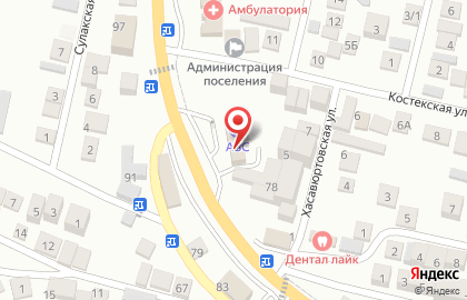 Кафе Смак в Кировском районе на карте