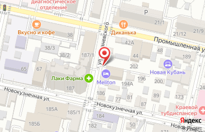 Гостиница Meliton на карте