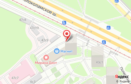 Киоск по продаже хлебобулочных изделий, район Покровское-Стрешнево на Волоколамском шоссе на карте