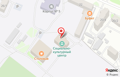 Студенческий танцевальный коллектив Red fox на карте