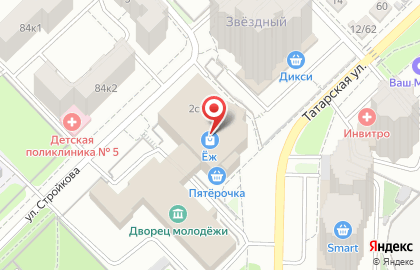 АСЦ Элекс на площади 50-летия Октября на карте