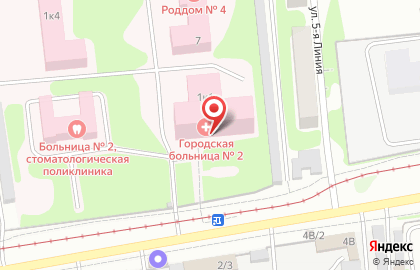 Городская больница Омский городской андрологический центр №2 на карте