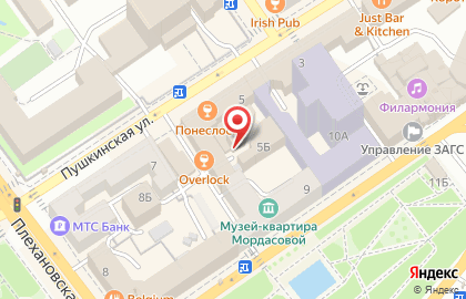 Управление Пенсионного фонда РФ в г. Воронеже в Центральном районе на карте