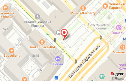Сервисный центр Московский паркинг на Триумфальной площади на карте