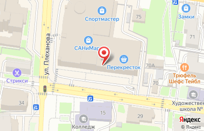 Отдел в Железнодорожном районе на карте