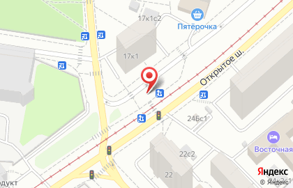 Киоск печатной продукции Медиа-Селект на Бульваре Рокоссовского на карте