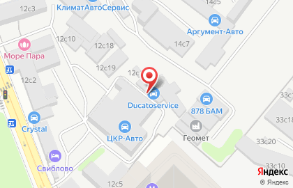 Автосервис Ducatoservice на карте