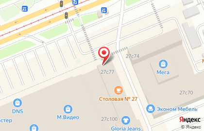 ТЦ Мега в Красноярске на карте
