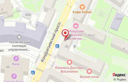 Народная семьЯ на Кондратьевском проспекте на карте