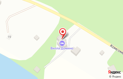 База отдыха Домино на карте