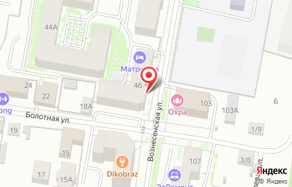 Салон красоты Шоколад на Вознесенской улице на карте