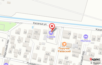 Отель София в Сочи на карте