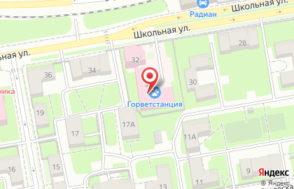 Ветеринарная станция Кронштадтского, Курортного и Приморского районов на Школьной улице на карте