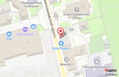 Цветочная мастерская Julia Flowers на карте