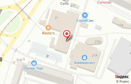 Павильон по продаже овощей и фруктов в Екатеринбурге на карте