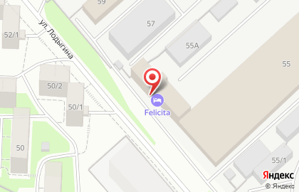 Мини-отель Флайт в Свердловском районе на карте