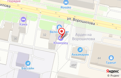 Азорто на карте