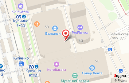 Салон оптики Зайди-Увидишь на Балканской площади на карте