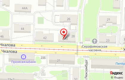 Ателье по пошиву и ремонту одежды в Ярославле на карте