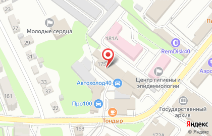 Автосервис Авто-Стиль в Калуге на карте