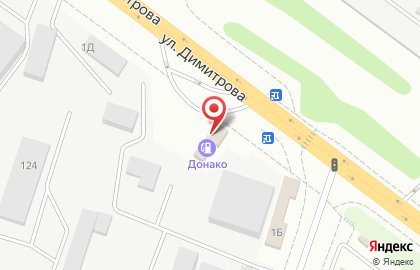 Автомойка Донако на улице Димитрова на карте