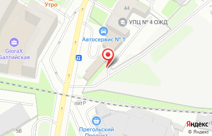 Конт на улице Шкапина на карте