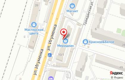 ООО Меридиан на Гражданской улице на карте