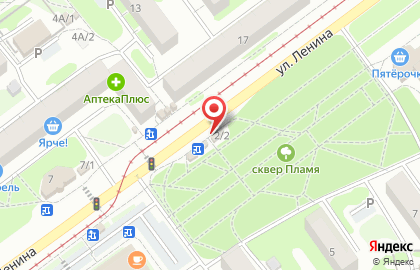Магазин по продаже цветов в Кузнецком районе на карте