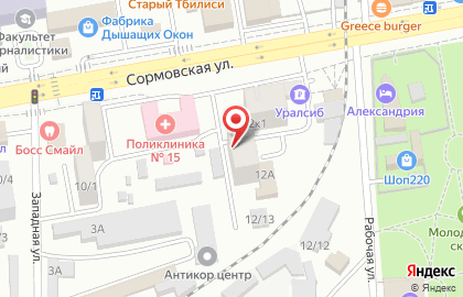 Торгово-сервисная компания Сервис-ЮГ-ККМ в Карасунском округе на карте