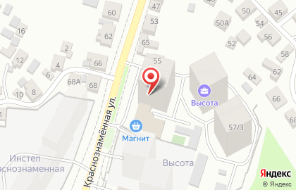 Апарт-отель Академия уюта на Краснознамённой улице на карте
