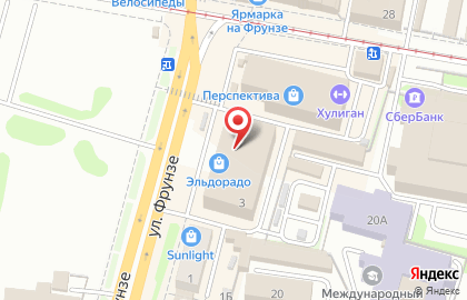 Рекламно-полиграфическое агентство ВИЖН в Советском районе на карте