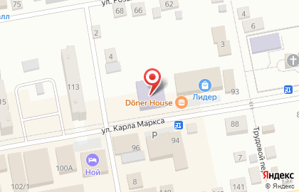 Детская музыкальная школа на улице Карла Маркса на карте